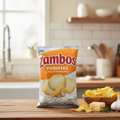 Zambo Yuquita Ajo Parmesano 130g