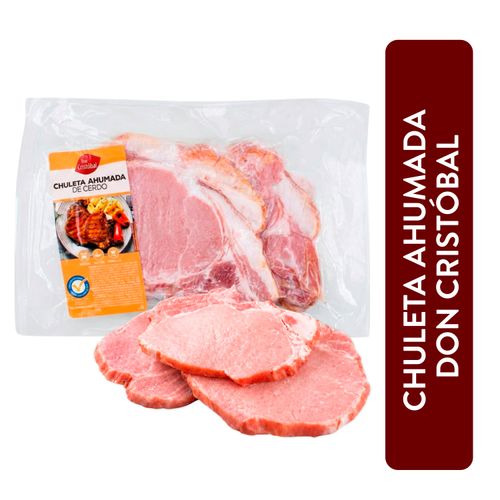 Chuleta Don Cristobal Ahumada Cerdo - Precio indicado por libra