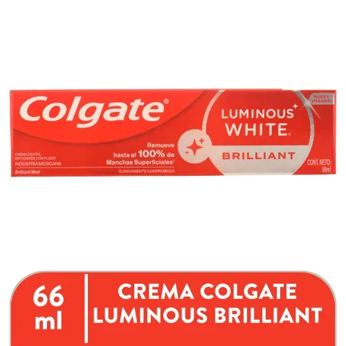 Crema Colgate Luminous Brilliant - 66 ml