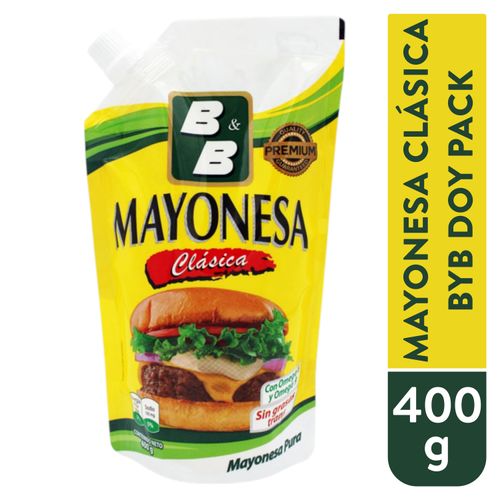 Mayonesa B&B Clasica Doy Pack - 400gr