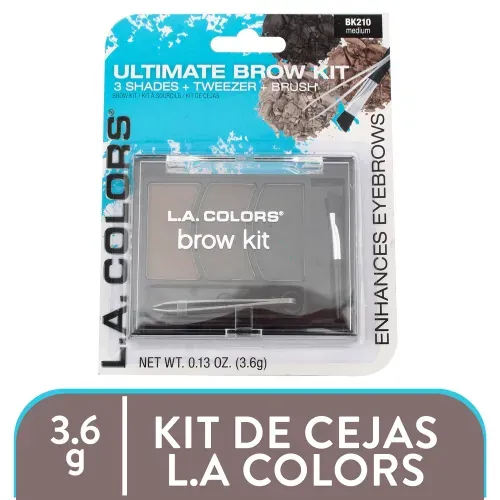 Kit De Cejas L A Colors Medium