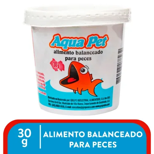 Alimento Para Pez Aquapet 30G