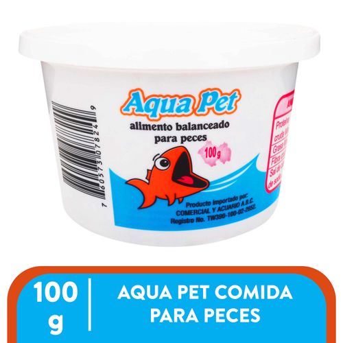 Comida Aqua Pet Para Peces - 100 g