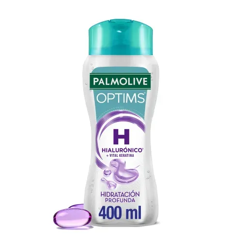 Shampoo Palmolive Optims Ácido Hialurónico - 400 ml