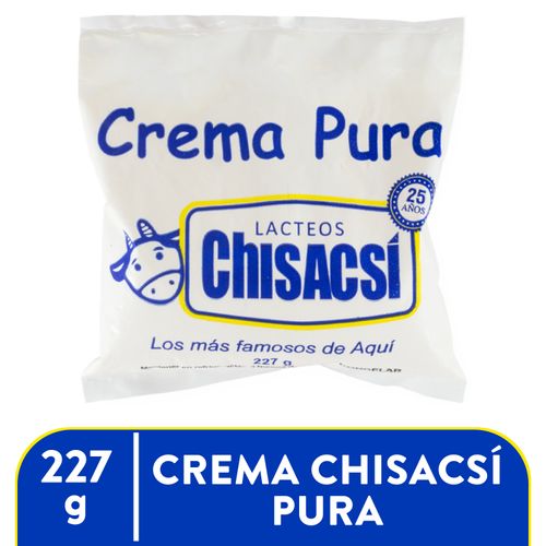 Crema Chisacsi pura bolsa - 227 g