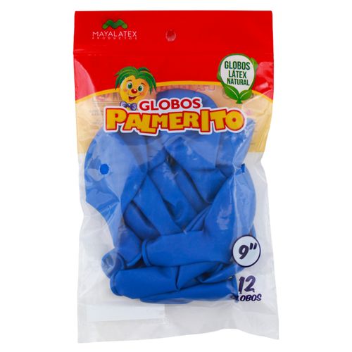 Globo Azul Estandar No9 12U