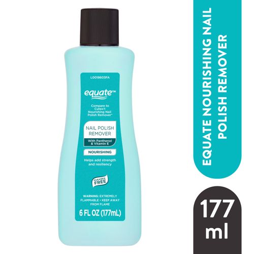 Removedor De Esmalte Marca Equate, Acetona - 177 ml