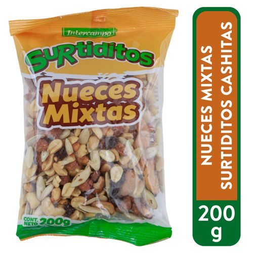 Nueces Surtiditos Mixtas Cashitas - 200 g