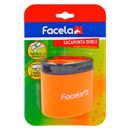 Sacapunta Facela con depósito colores surtidos