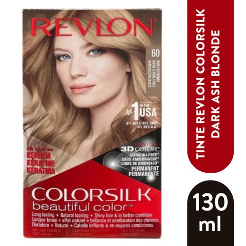 Tinte Revlon Colorsilk Dark Ash Blonde - 130ml