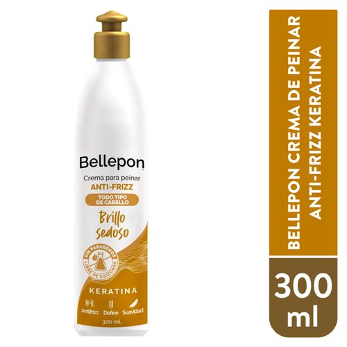 Crema Bellepon De Peinar Keratina - 300 g