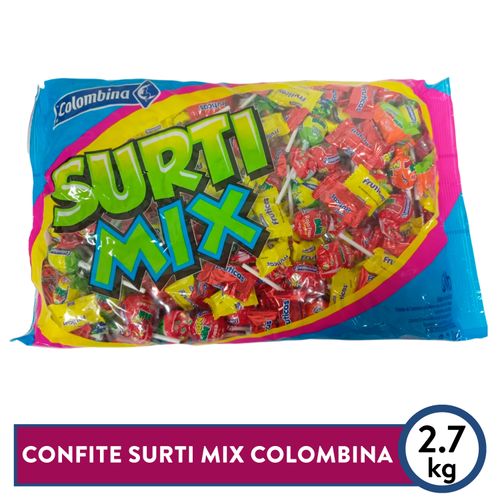 Paletas de caramelo Surti Mix - 2.7 kg