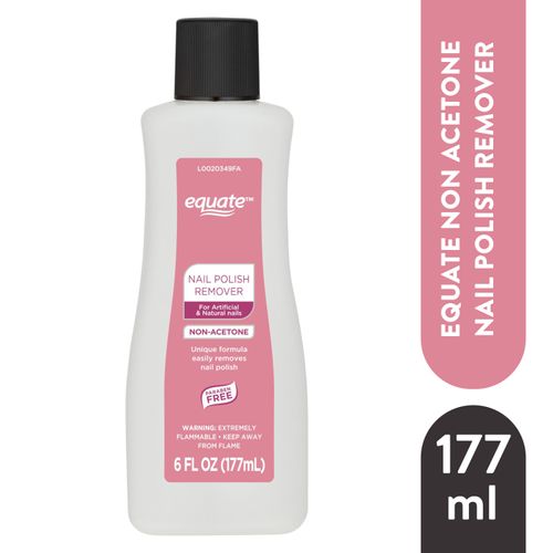 Removedor De Esmalte Marca Equate, Acetona, Quitaesmalte Non Acetone Npr - 177 ml