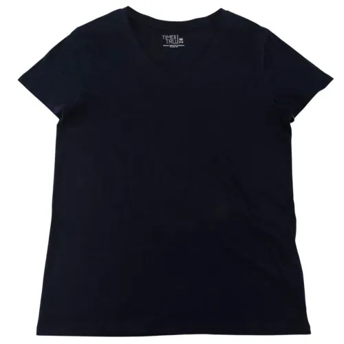 T-shirt  Time and Tru básica cuello V