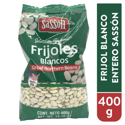 Sasson Frijol Blanco 400gr 12u