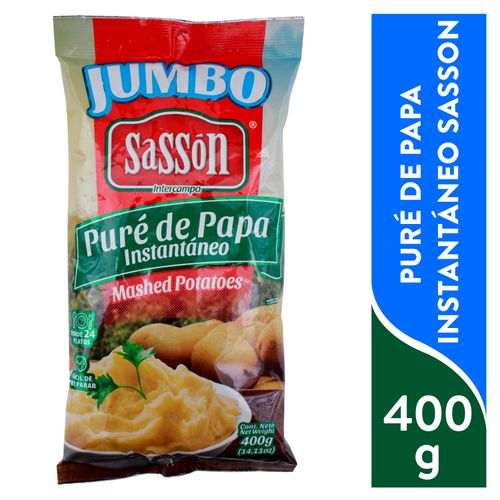Puré De Papa Sasson En Paquete Instantaneo - 400 g