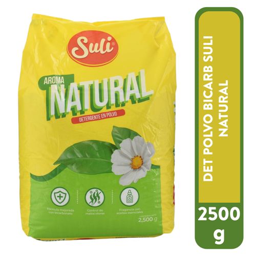 Detergente En Polvo Suli Detergente En Polvo Suli Natural 2500g