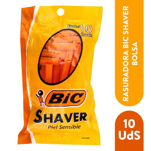 Prestobarba Bic Sensitive Pouch 10