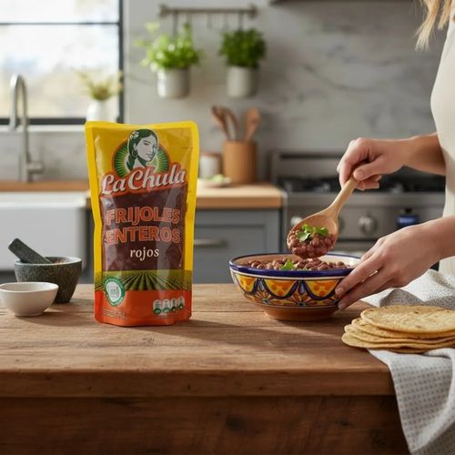 Frijoles La Chula Rojo Enteros - 800 g