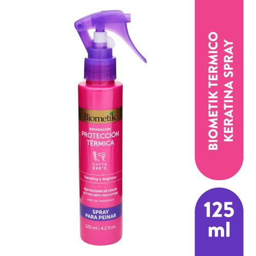 Spray Térmico Biometik Con Keratina - 125ml
