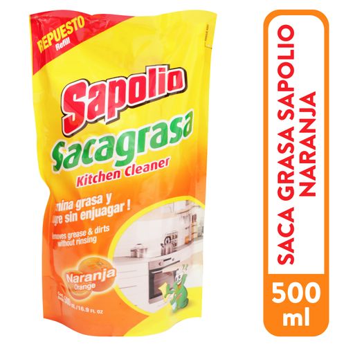 Sapolio Saca Grasa Repuesto 500ml