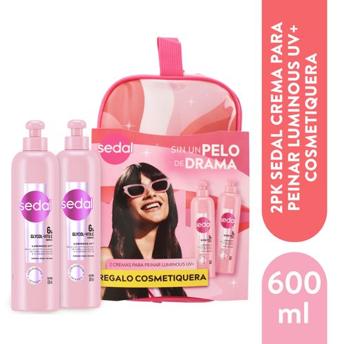 2pk Sedal Cr Pein Lum 300ml y Cosme 1 Unidad