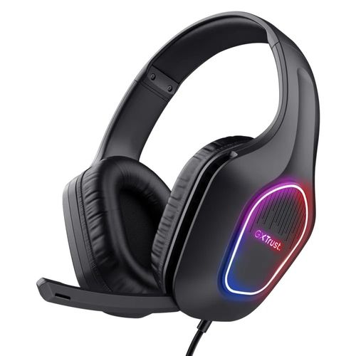 Audífonos Gaming GXTrust 416 Zirox LED para Switch 2 Negro