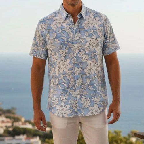 Camisa para caballero Boulevard con diseño decorativo