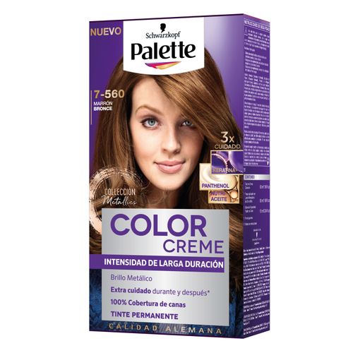 Tinte Palette Cc 7560 Ch Miel Kit - 50 g