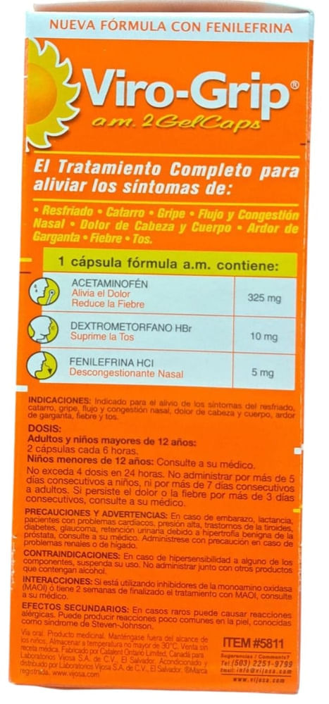 Virogrip Am 24 Sobres X 2 - Precio Indicado por Sobre -