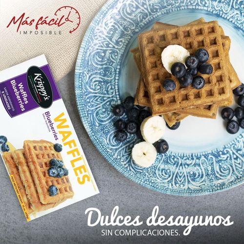 Waffles Blueberry Krisppyes 430g