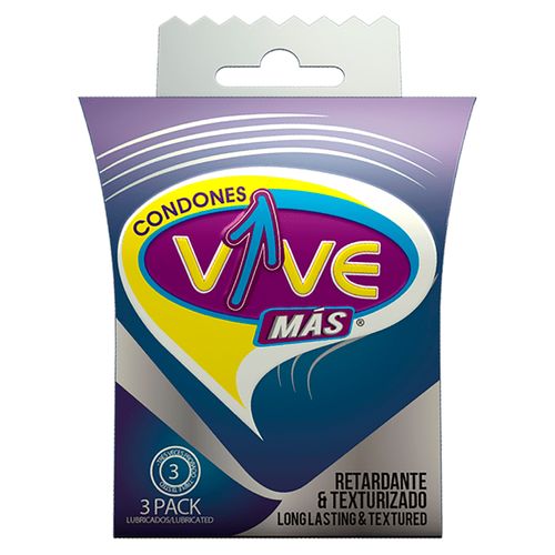 Vive Preservativos Mas Xl 3pack