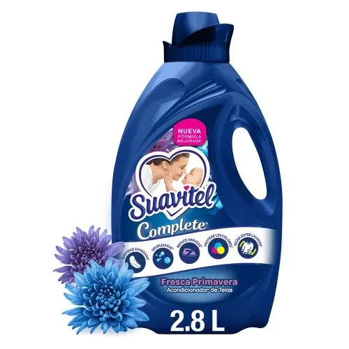 Suavizante Suavitel Complete primavera botella - 2.8 L