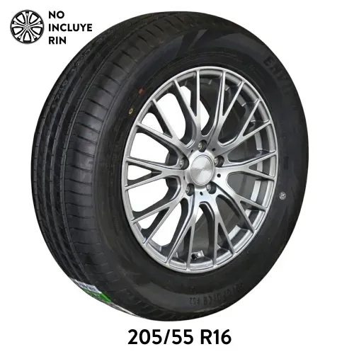 Llanta para auto Enviroad, medidas: 205/55 Rin 16