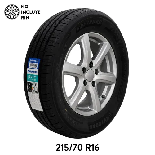 Llanta para auto Enviroad, medidas: 215/70 Rin 16