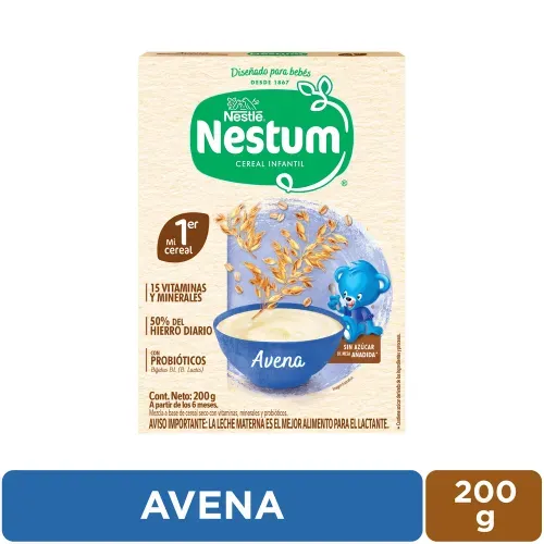 Cereal Infantil NESTUM® Avena Caja - 200 g