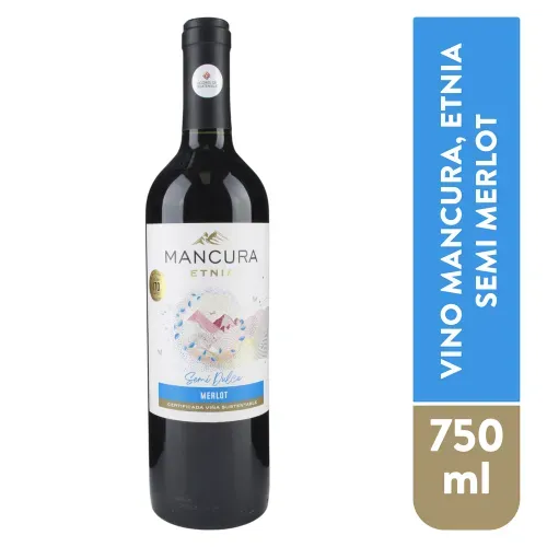 Vino Mancura, Etnia Semi Merlot - 750ml