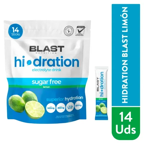 Hidratante Blast Nutrition limón - 14 Uds