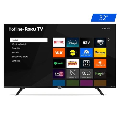 Pantalla Hotline Roku Qled - 32 Pulgadas
