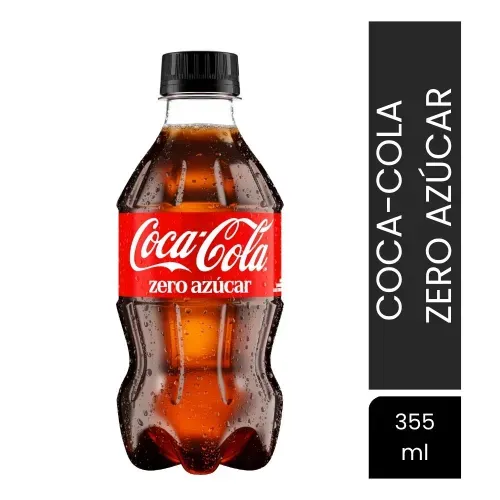 Gaseosa Coca-Cola Zero Azúcar - 355 ml