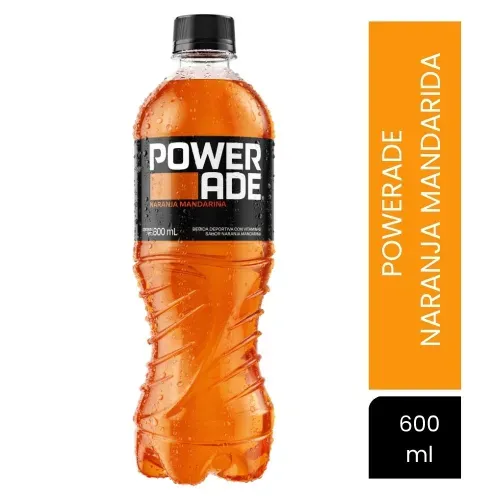 Bebida Hidratante Powerade  Sabor Naranja Mandarina- 600ml