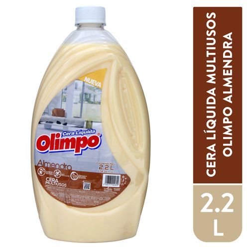 Cera Olimpo liquida almendra - 2.2 L