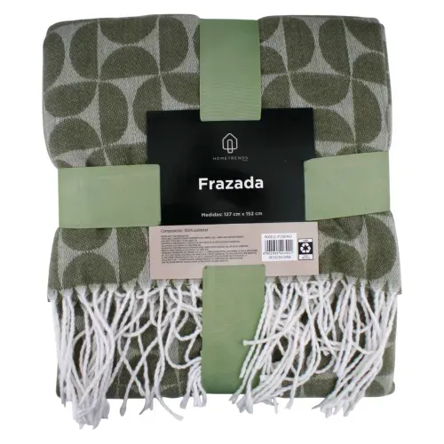 Frazada Suave Ms Con Borla 127x152 Cms
