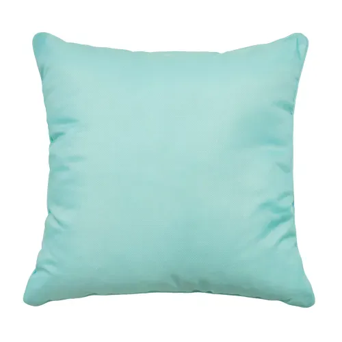 Cojín para exteriores e interiores Mainstays color aqua - 40x40 cm