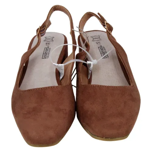Zapato mocasín para dama Boulevard color camel