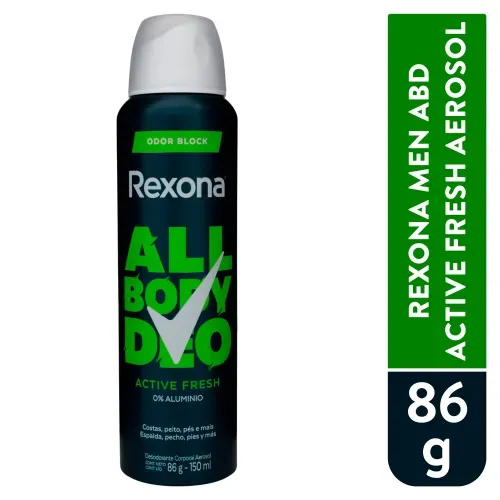 Desodorante Rexona Men Active en aerosol - 150 ml
