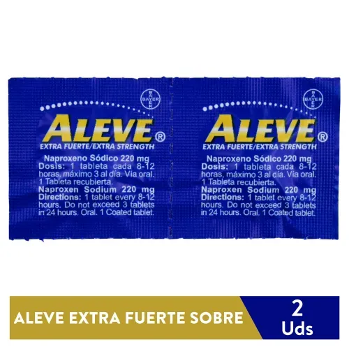 Aleve Extra Fuerte Sobre 2 Tab Ea