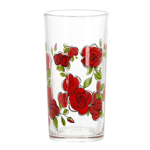 Ms Set De 4 Vasos De Vidrio 210 ml