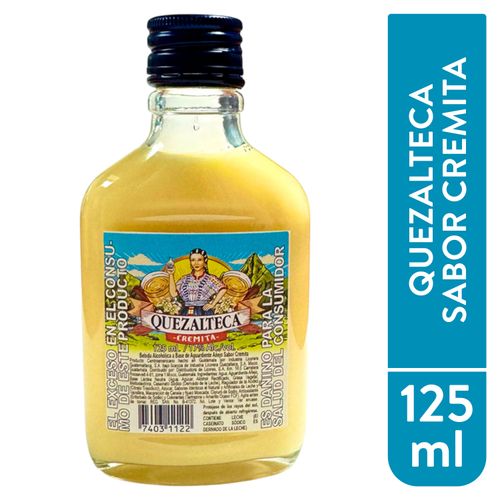 Quezalteca Cremita Aguardiente 125ml