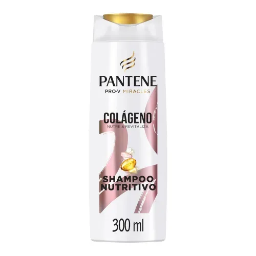 Shampoo Pantene Pro-V Miracles Colágeno Nutre Revitaliza - 300 ml